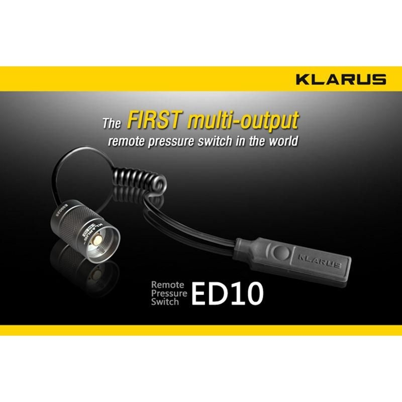 Klarus ED-10 tlakový spínač 1