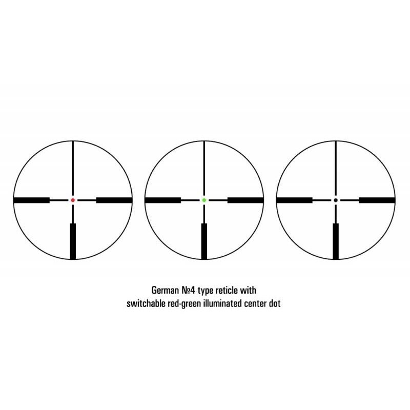 Puškohľad Bering Optics Hunt 6-24x50 IR s osvetlenou osnovou - predvádzací 5